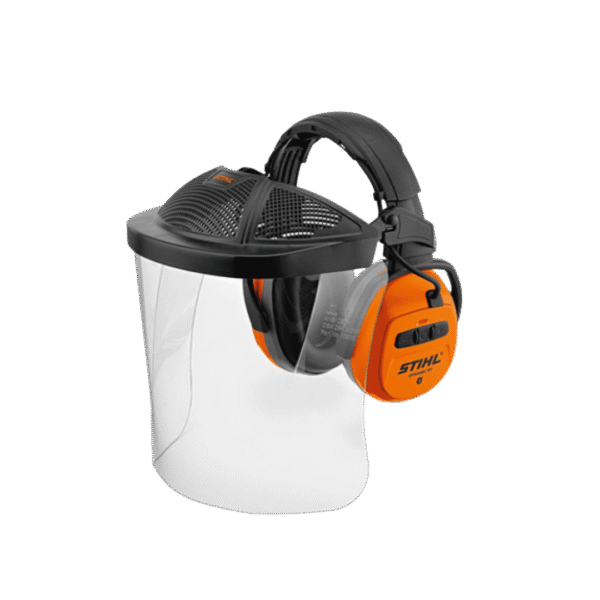 STIHL DYNAMIC Face/Ear Protection with Polycarbonate Visor & Bluetooth